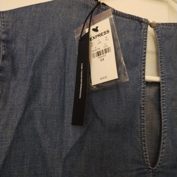 Girls denim top - Picture 3 of 3